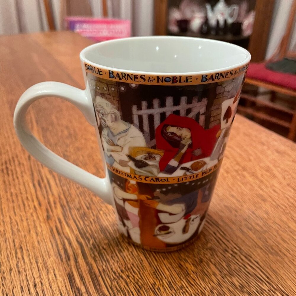Barnes and Noble Literature's Most Unforgettable Characters Coffee Cup Mug